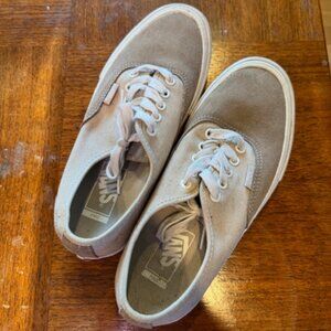 Vans Pro tan two-tone shoe